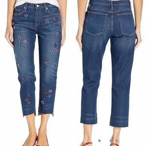 Juicy Couture Embellished Boyfriend Jeans Size 28